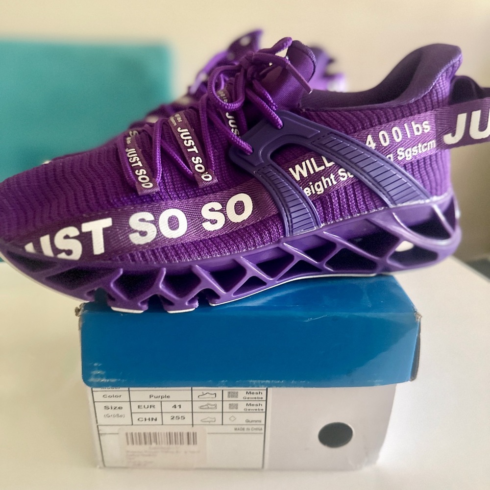 Womens Purple Sneakers size 9
